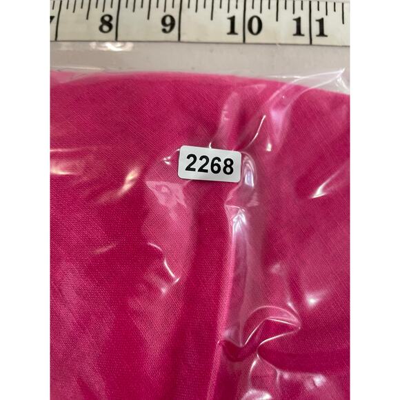 Valerie Stevens Pink 100% Linen Sleeveless Blouse Beading Embroidered XL - Picture 12 of 12